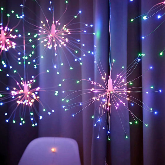 Luces Fuegos Artificiales LED-TrendStar™ 🎇- 3 METROS