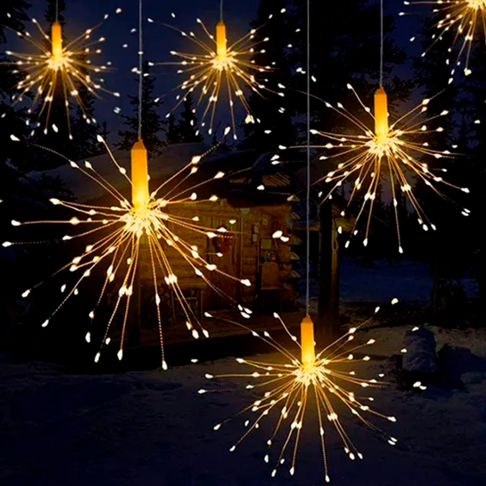 Luces Fuegos Artificiales LED-TrendStar™ 🎇- 3 METROS