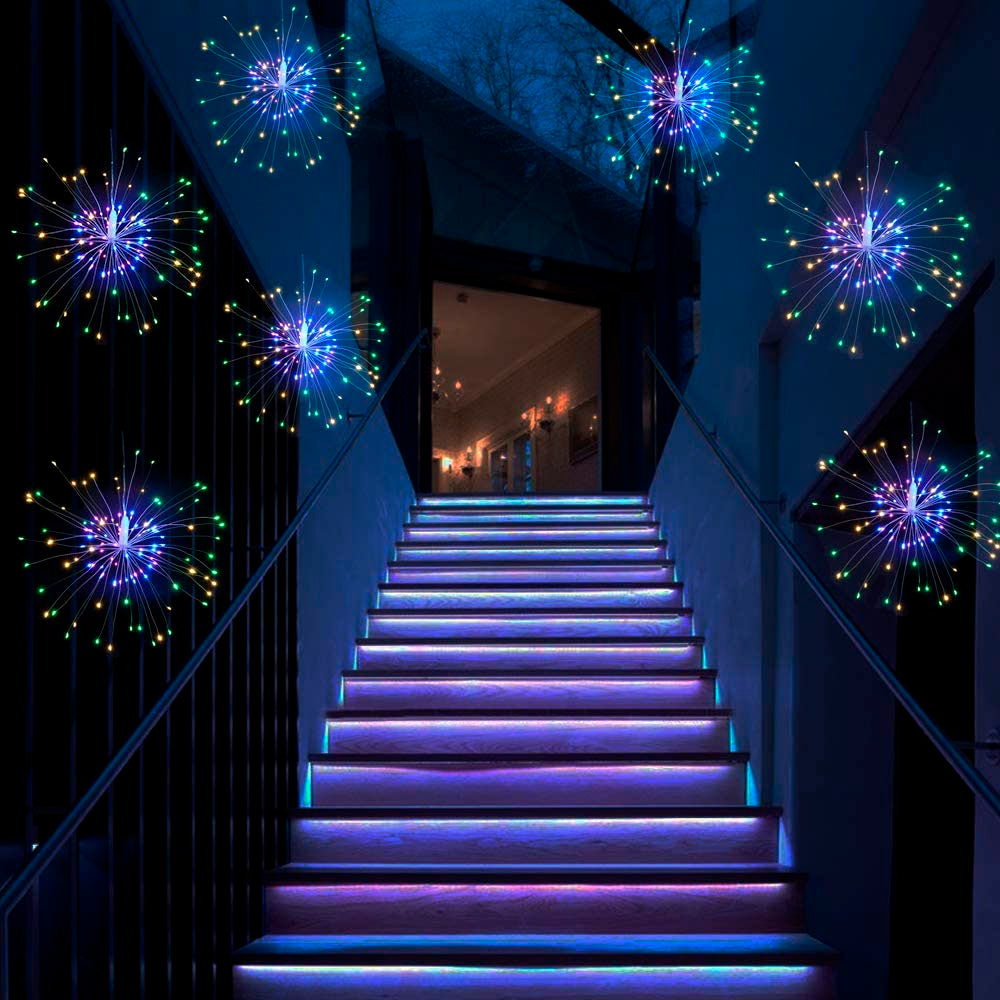 Luces Fuegos Artificiales LED-TrendStar™ 🎇- 3 METROS