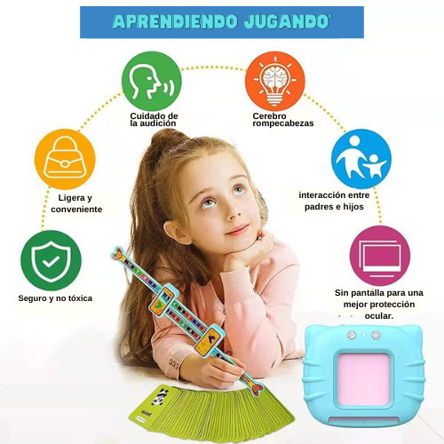 Flashcards Parlantes Bilingües: Aprende Jugando📚🎮