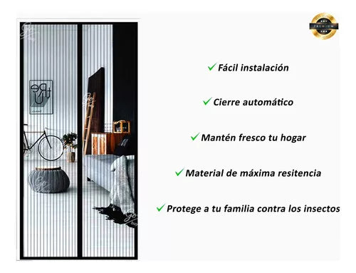 🦟 MosquitAway™ Mosquitera Magnética para Puerta 🚪