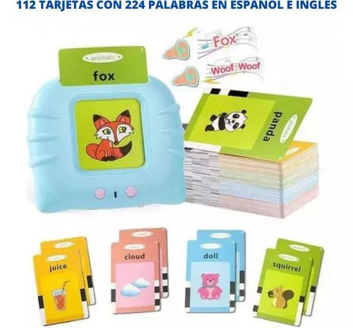 Flashcards Parlantes Bilingües: Aprende Jugando📚🎮