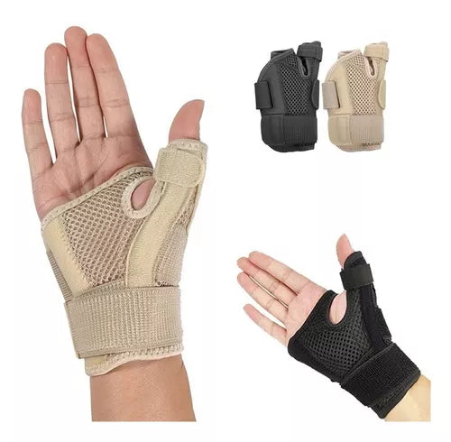 Muñequera de Compresión con Soporte de Pulgar para Artritis, Túnel Carpiano y Tendinitis💊